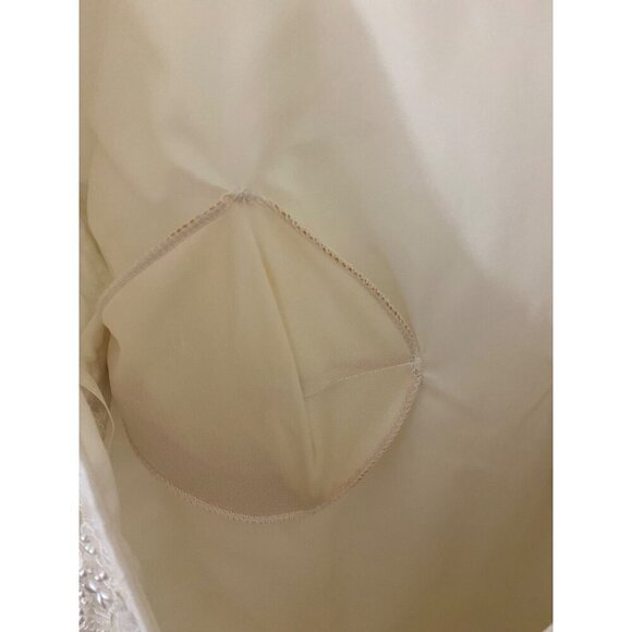 Vintage Min Cheri Women's Embellished Beaded Wedding Dress - Small - Picture 7 of 13